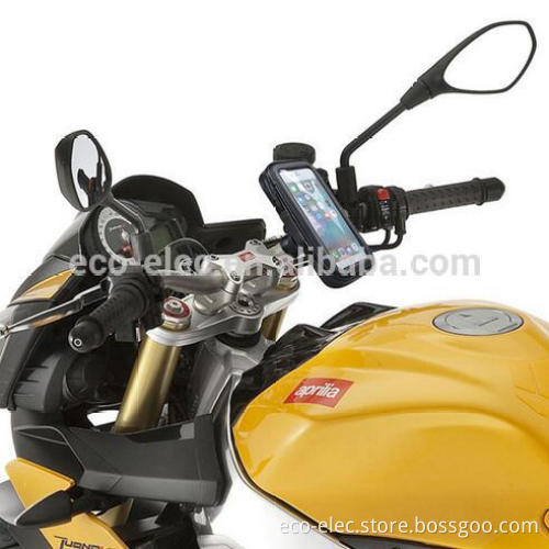 Waterproof Universal Bicycle Bike Motorcycle Handlebar Phone Mount Holder Case